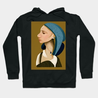 Girl with a Pearl Earring Hoodie